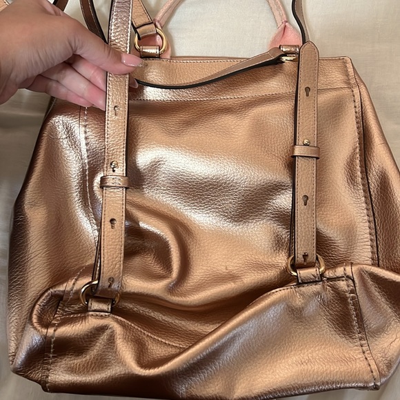Coach rose gold backpack - Picture 3 of 9